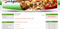 Výroba internetovej stránky – pizzéria Good Mood